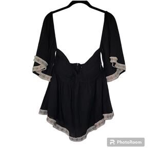 NWT We Are Kindred Allegra Bustier Blouse, 2